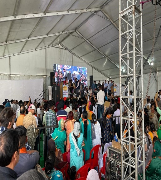 glimpse of inauguration national career service centre for differently abled, una (hp)